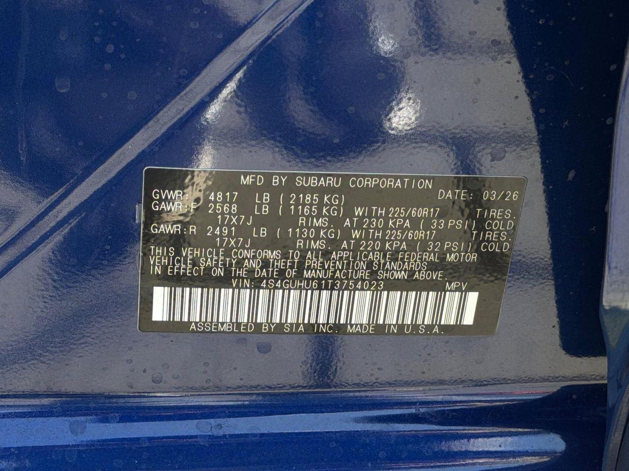 2026 Subaru Crosstrek Wilderness Hagerstown MD