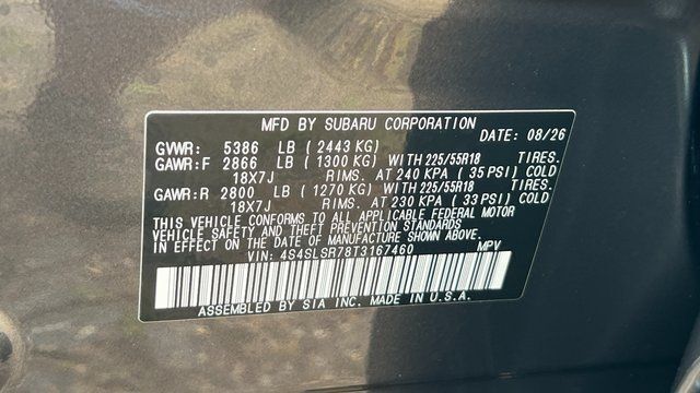 2026 Subaru FORESTER HYBRID Limited Hybrid Fredericksburg VA