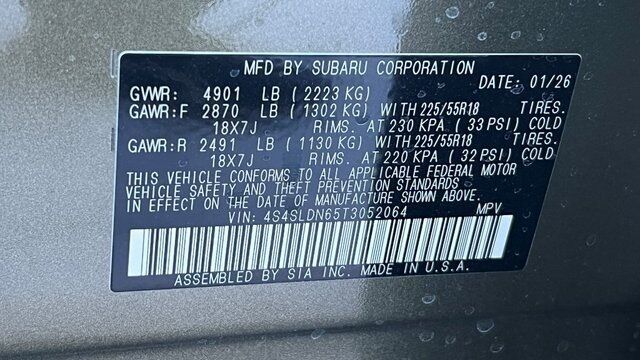 2026 Subaru FORESTER Limited Fredericksburg VA