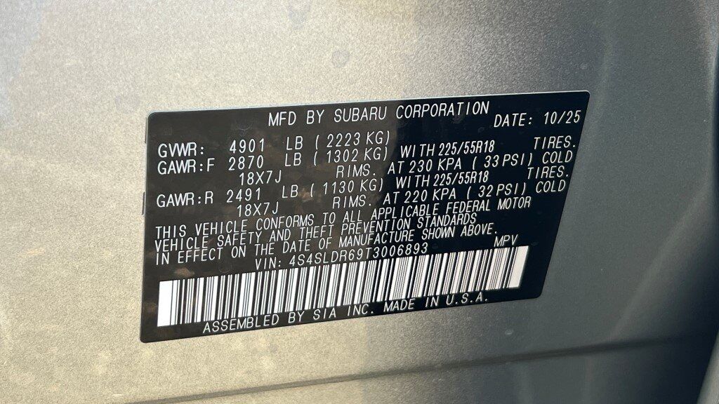 2026 Subaru FORESTER Limited Fredericksburg VA