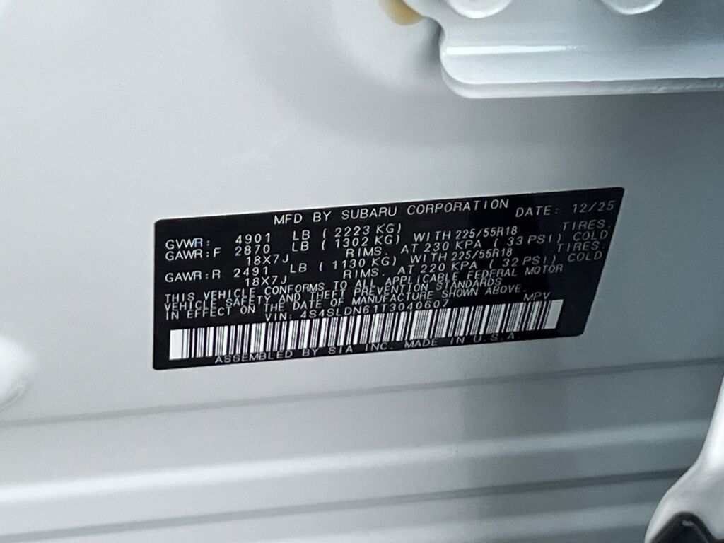 2026 Subaru FORESTER Limited Hagerstown MD