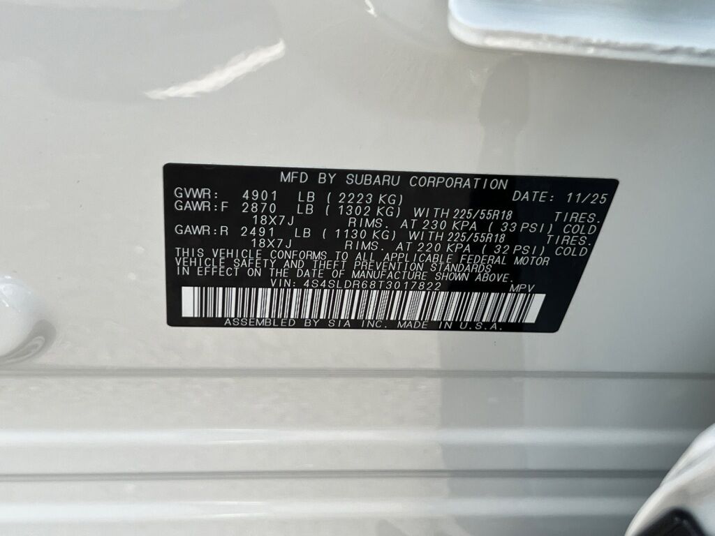 2026 Subaru FORESTER Limited Hagerstown MD