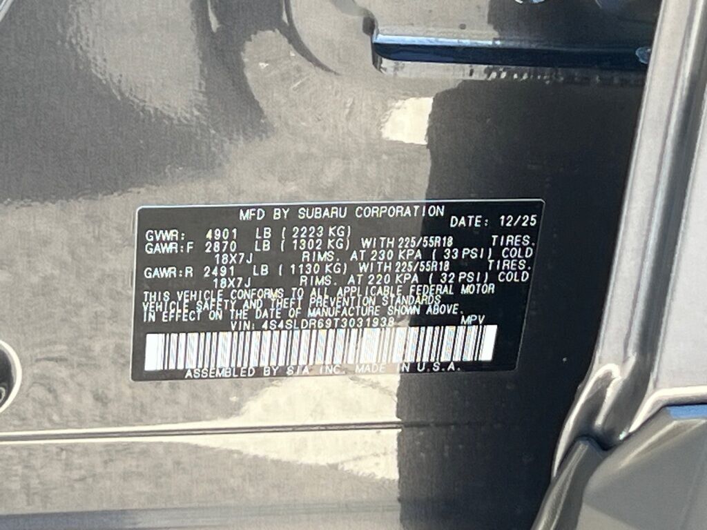 2026 Subaru FORESTER Limited Hagerstown MD