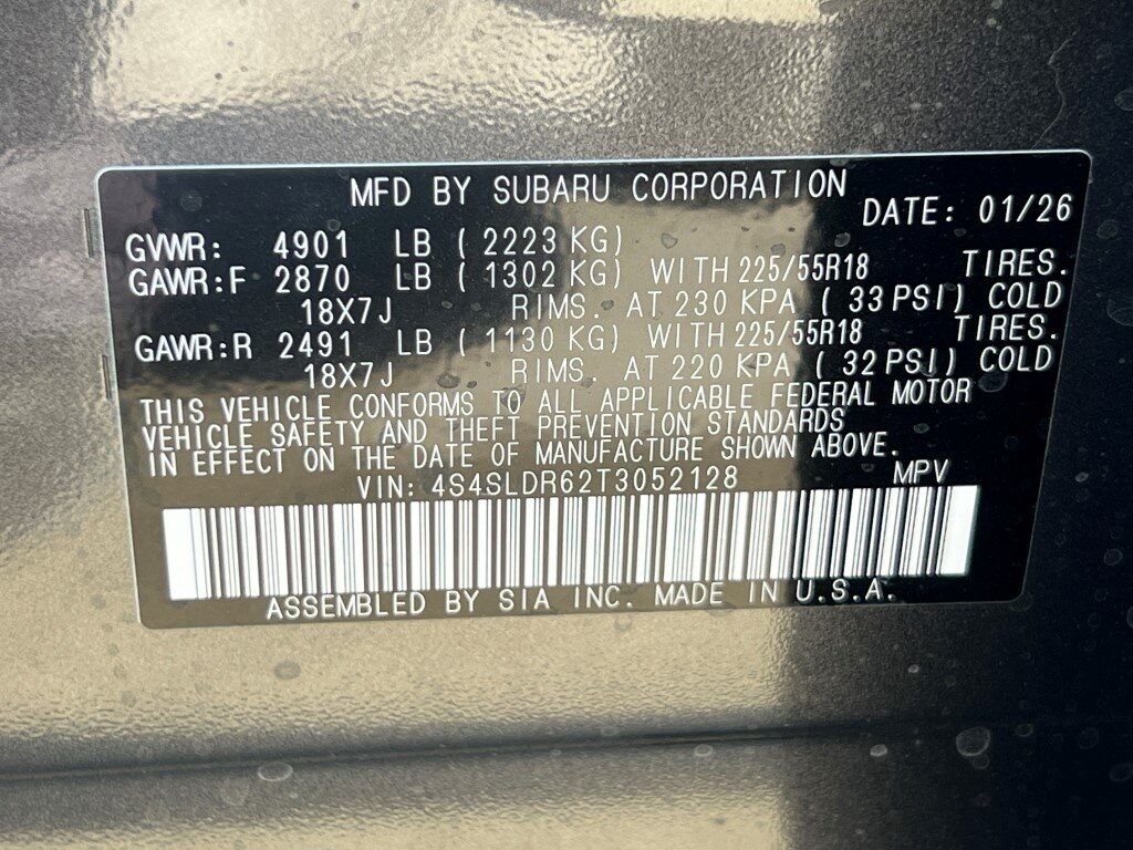 2026 Subaru FORESTER Limited Springfield VA