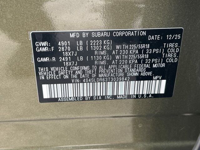 2026 Subaru FORESTER Limited Springfield VA