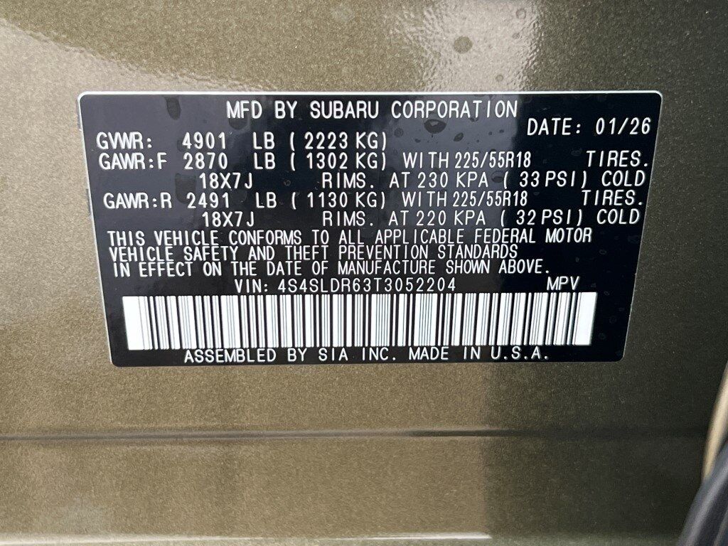 2026 Subaru FORESTER Limited Springfield VA