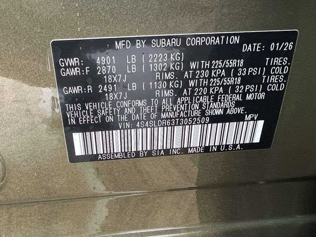 2026 Subaru FORESTER Limited Springfield VA