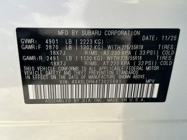 2026 Subaru FORESTER Limited Springfield VA