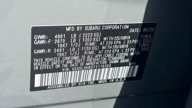2026 Subaru FORESTER Sport Onyx Edition Fredericksburg VA