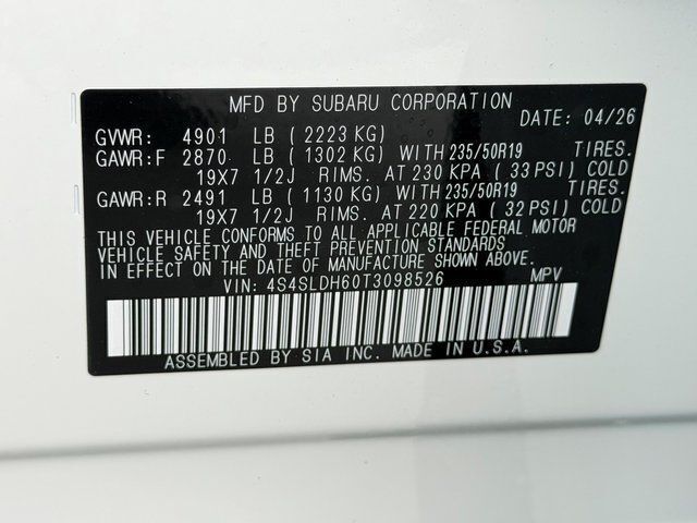 2026 Subaru FORESTER Sport Onyx Edition Springfield VA