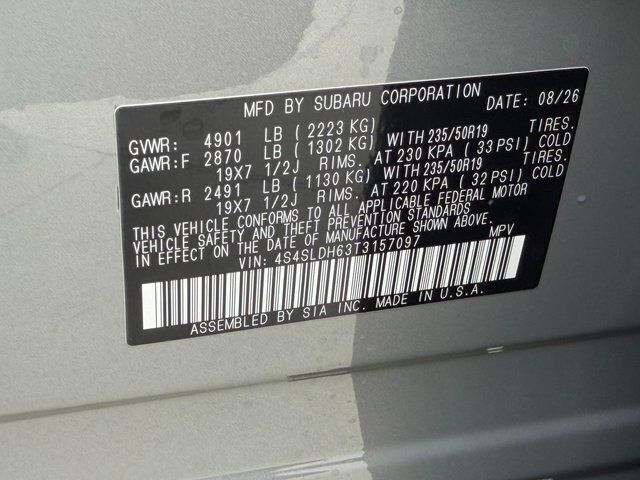 2026 Subaru FORESTER Sport Onyx Edition Springfield VA