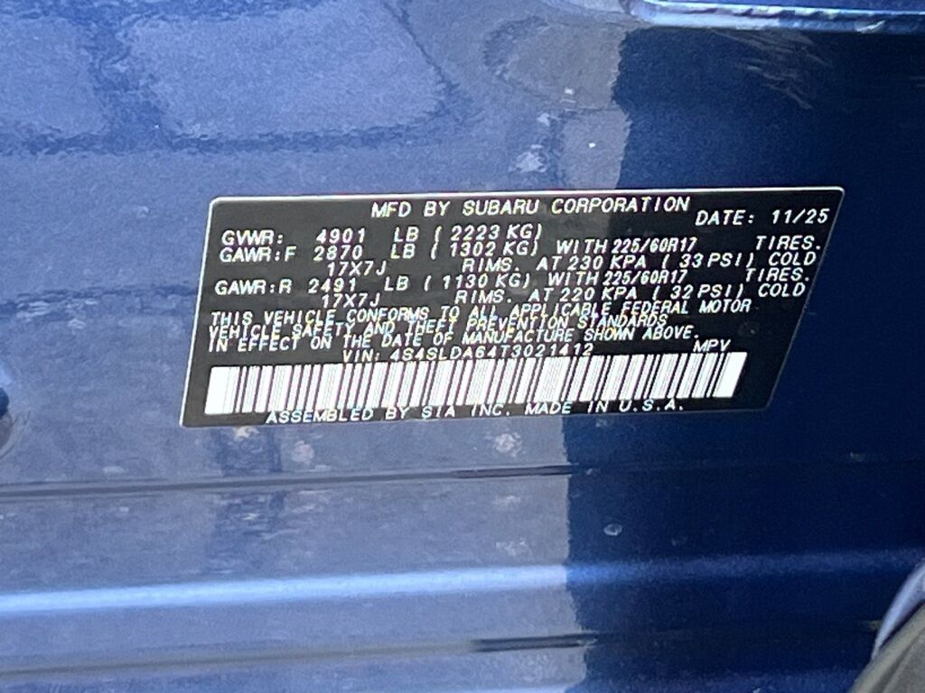 2026 Subaru FORESTER Standard Model Hagerstown MD