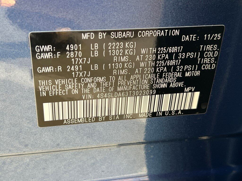 2026 Subaru FORESTER Standard Model Springfield VA