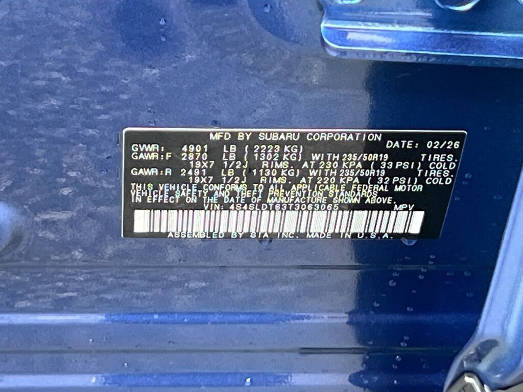 2026 Subaru FORESTER Touring Hagerstown MD