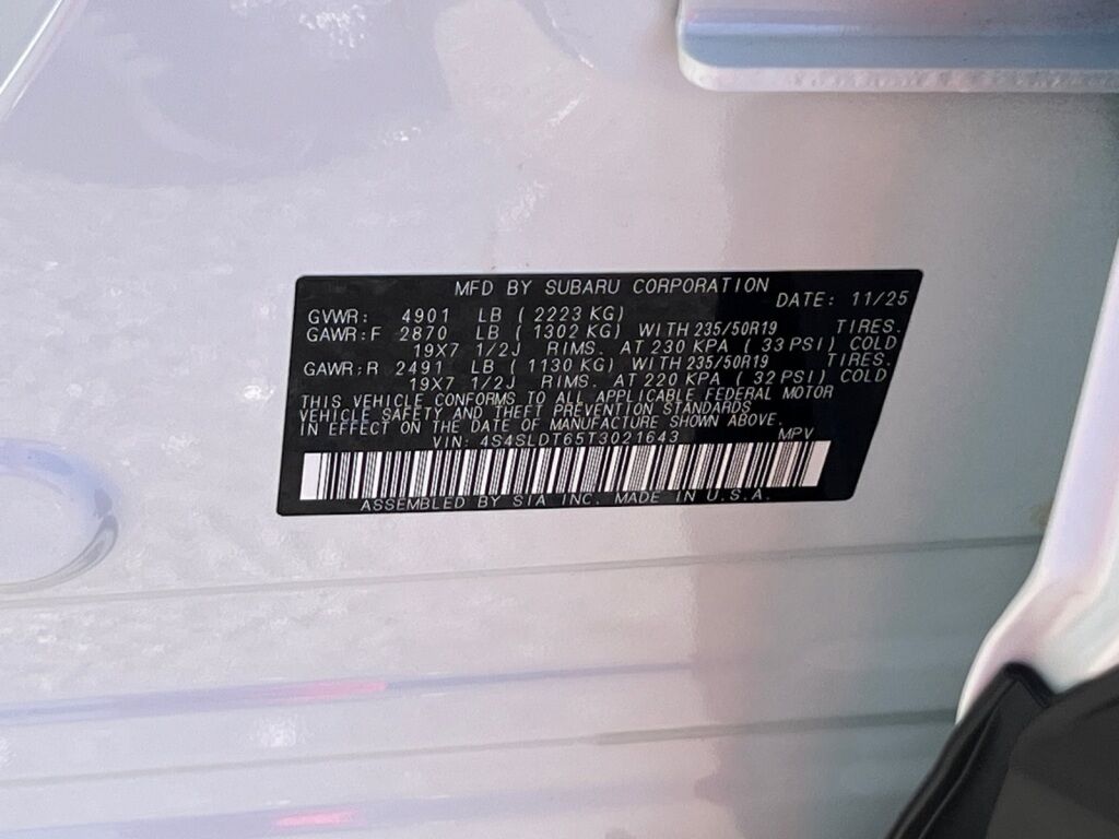 2026 Subaru FORESTER Touring Hagerstown MD