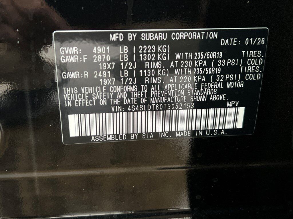 2026 Subaru FORESTER Touring Springfield VA