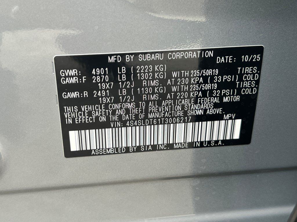 2026 Subaru FORESTER Touring Springfield VA