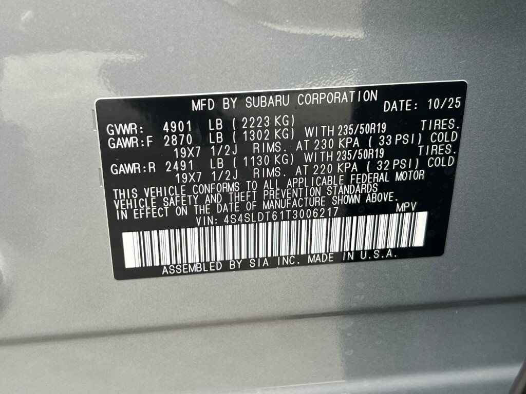 2026 Subaru FORESTER Touring Springfield VA