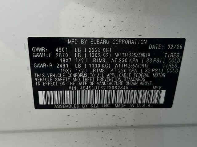 2026 Subaru FORESTER Touring Springfield VA