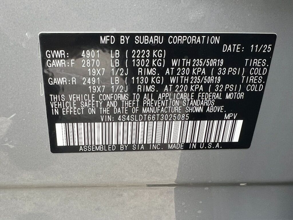 2026 Subaru FORESTER Touring Springfield VA