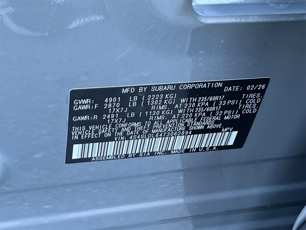 2026 Subaru FORESTER Wilderness Hagerstown MD