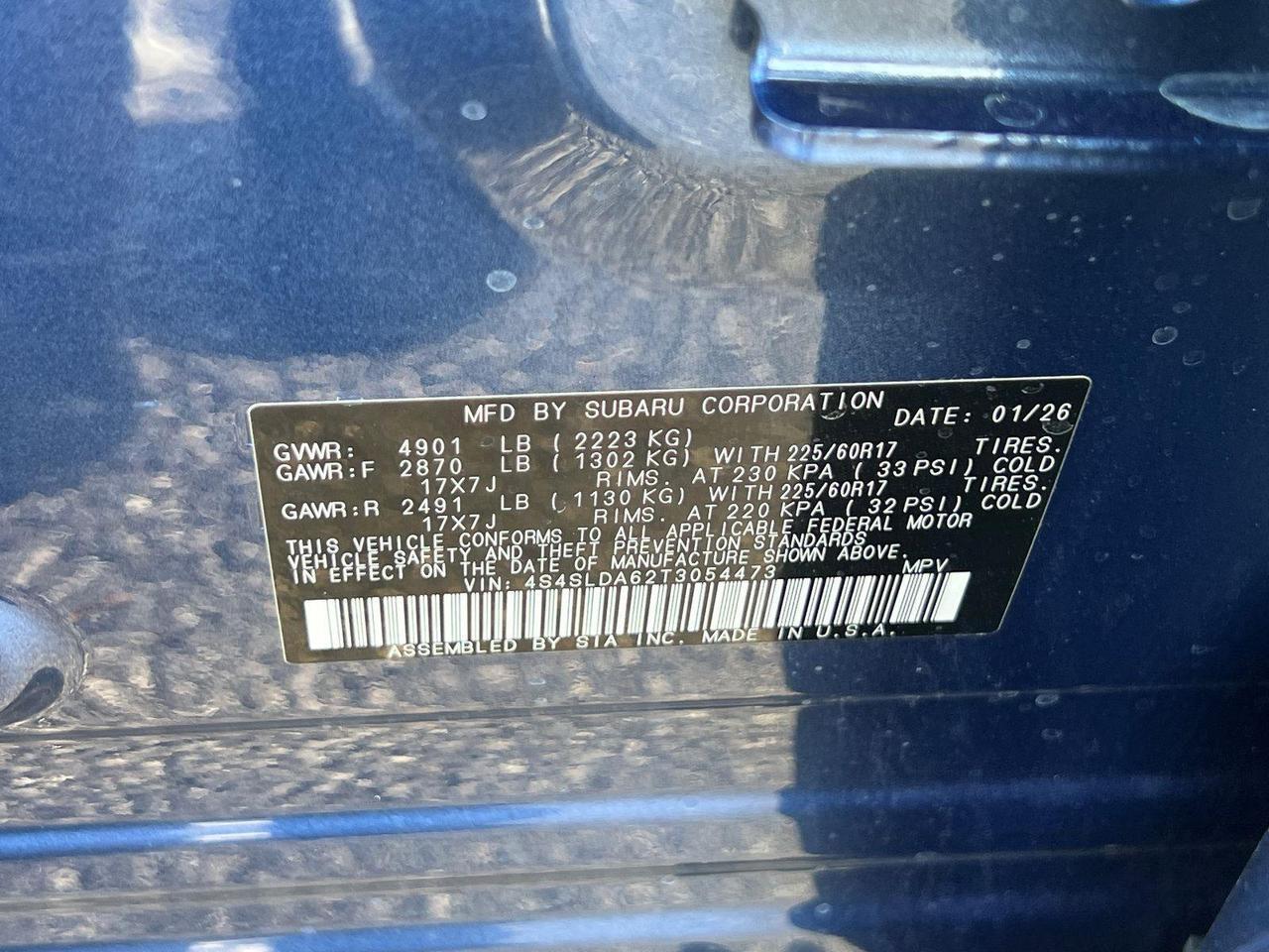 2026 Subaru Forester Base Hagerstown MD