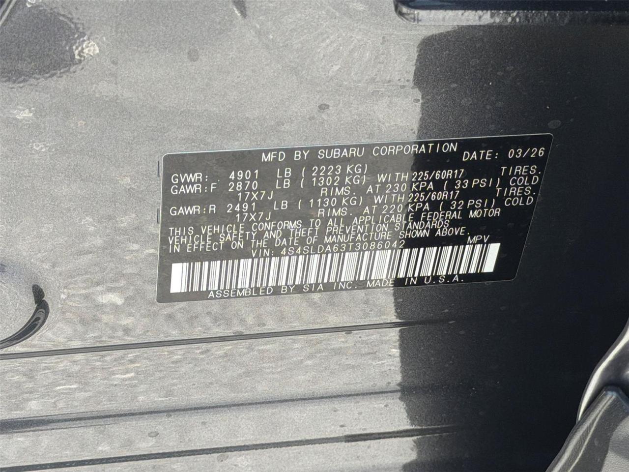 2026 Subaru Forester Base Hagerstown MD