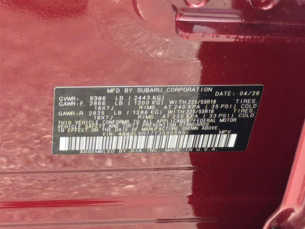 2026 Subaru Forester Limited Hybrid Hagerstown MD