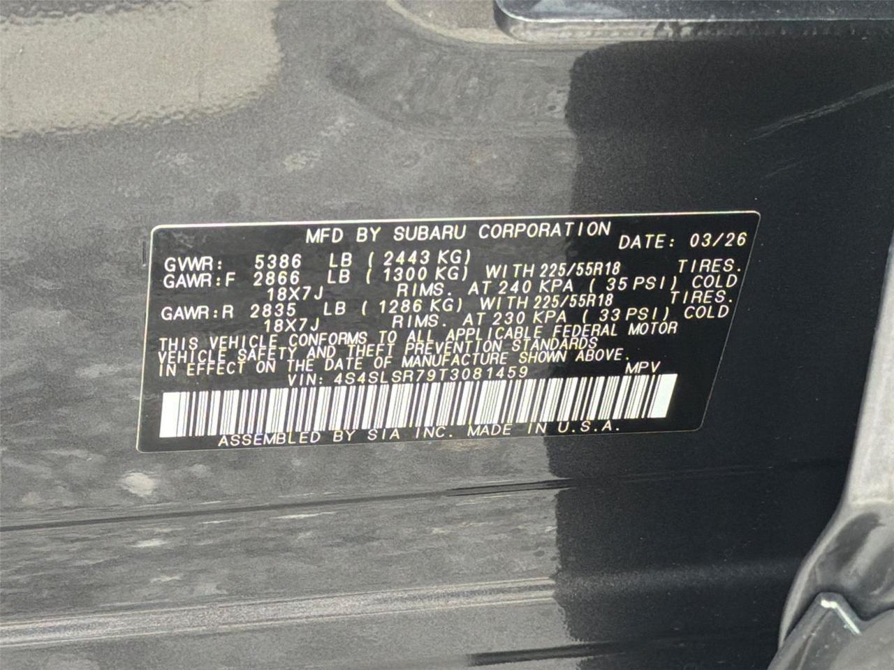 2026 Subaru Forester Limited Hybrid Hagerstown MD