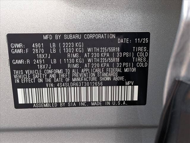 2026 Subaru Forester Limited Roseville CA