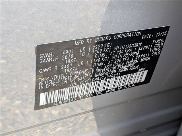 2026 Subaru Forester Limited Roseville CA