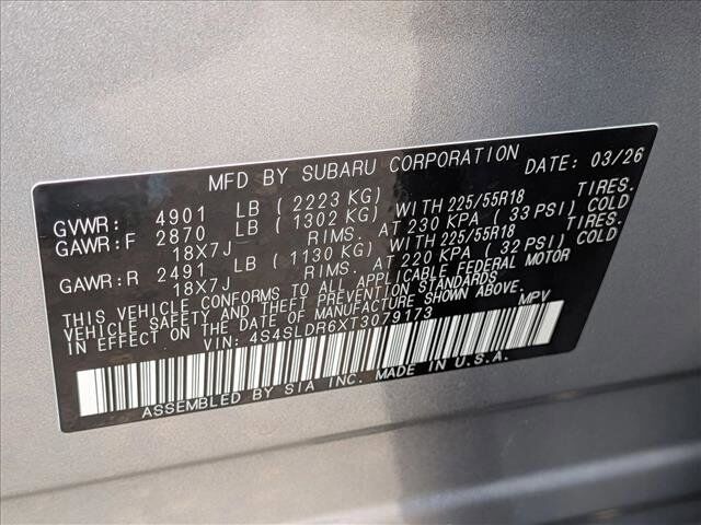 2026 Subaru Forester Limited Roseville CA