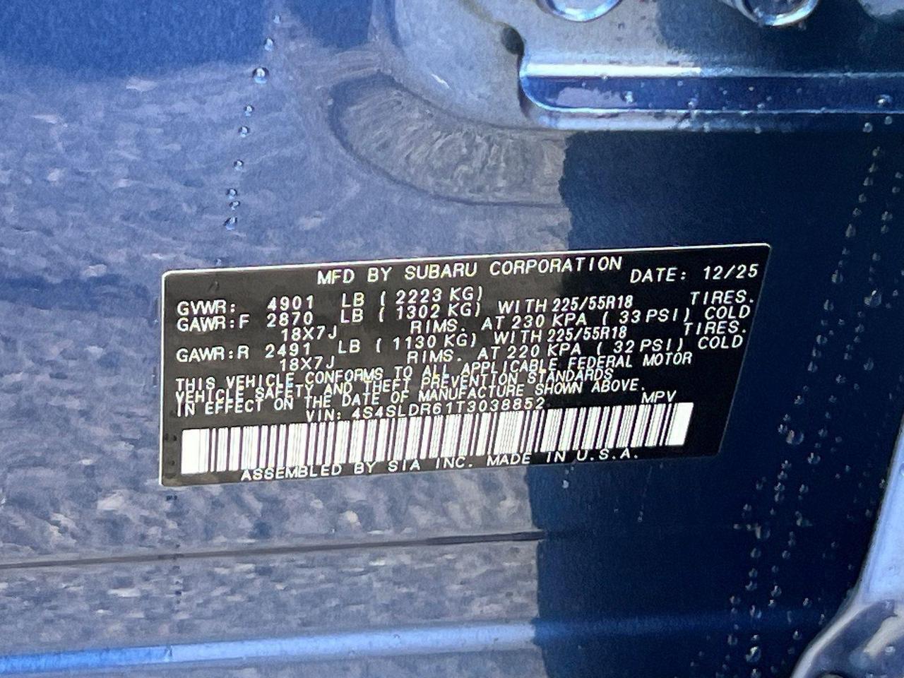 2026 Subaru Forester Limited Hagerstown MD