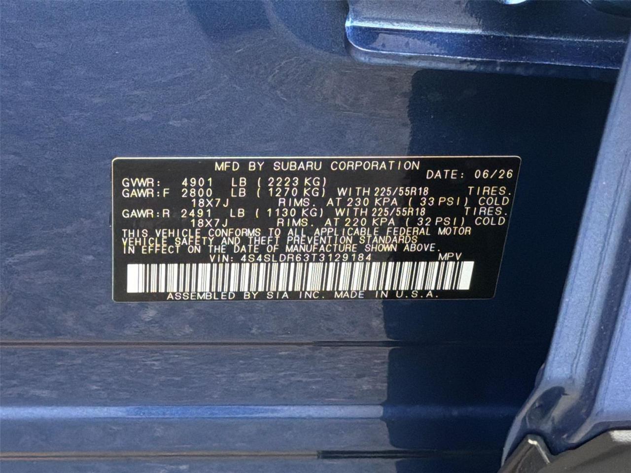 2026 Subaru Forester Limited Hagerstown MD