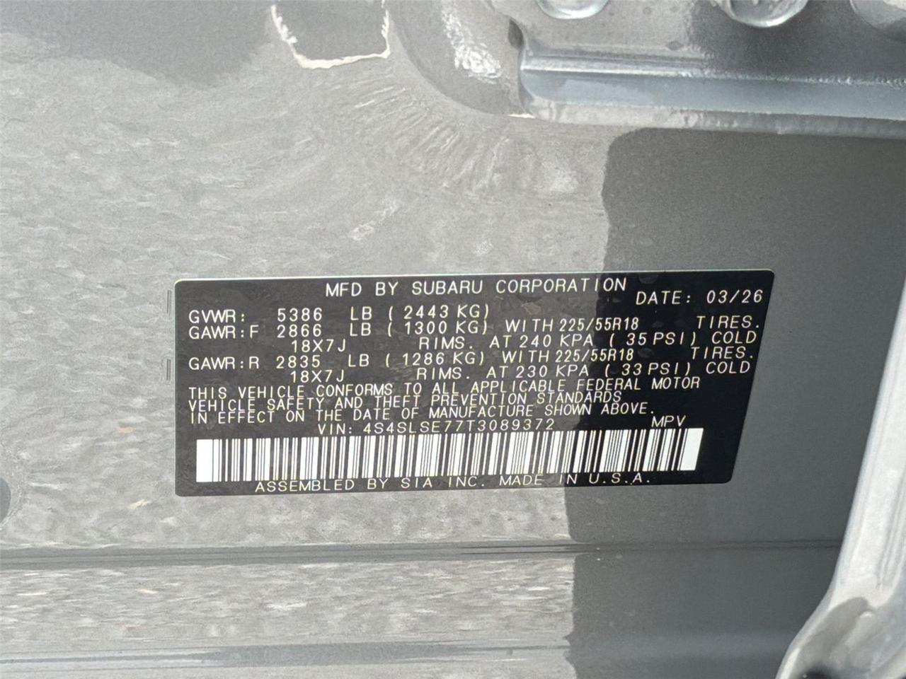 2026 Subaru Forester Premium Hybrid Hagerstown MD