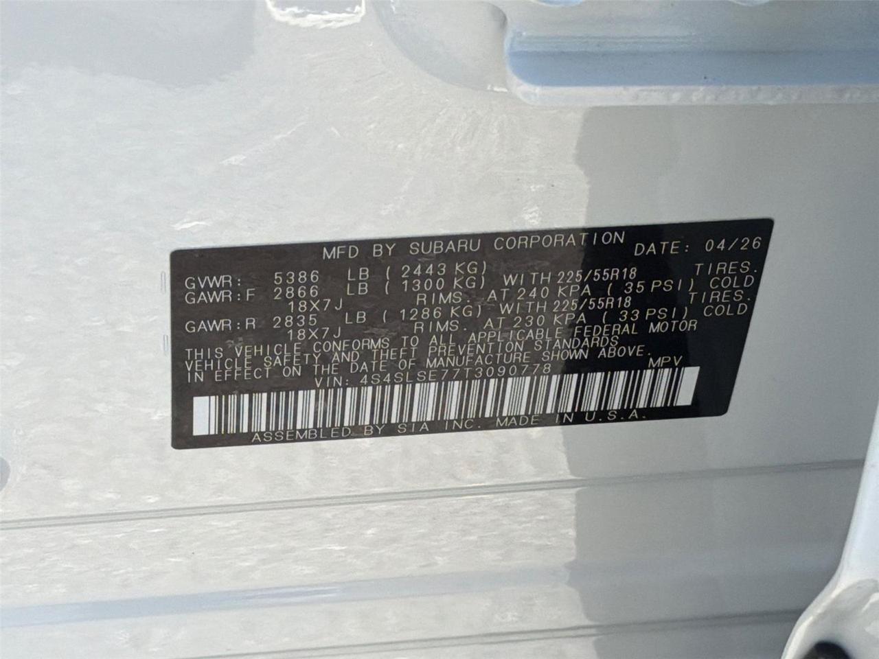 2026 Subaru Forester Premium Hybrid Hagerstown MD