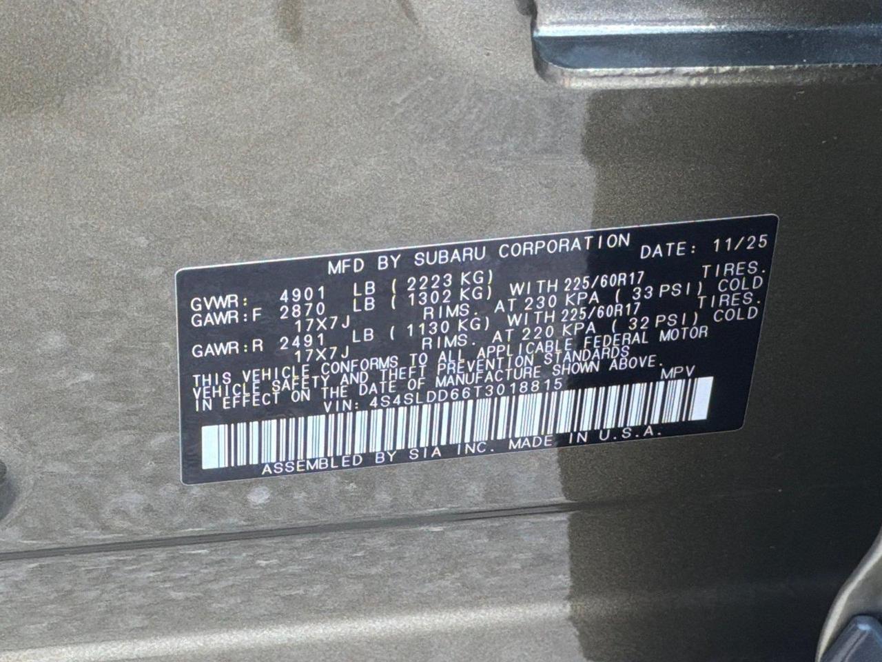 2026 Subaru Forester Premium Hagerstown MD