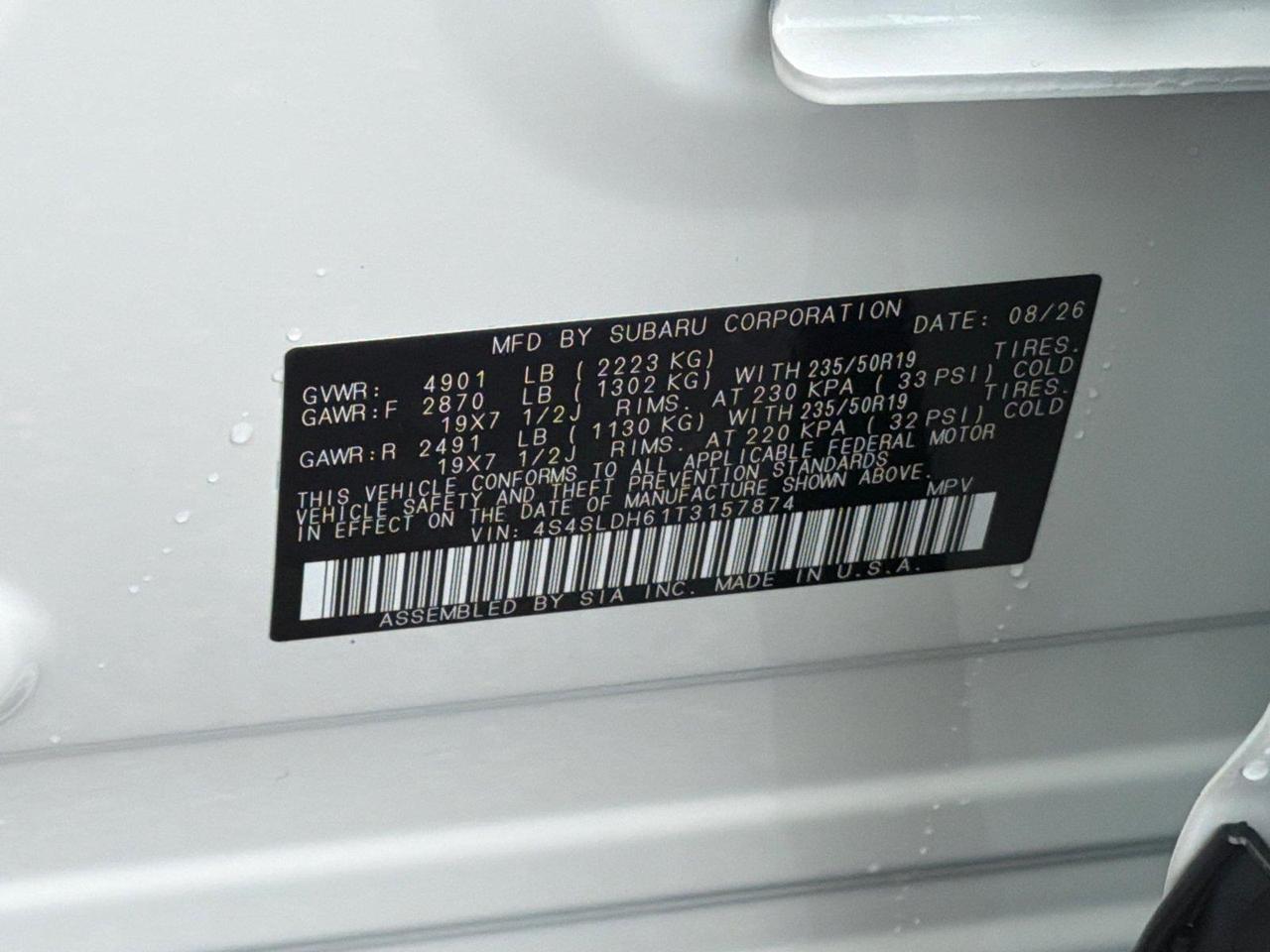 2026 Subaru Forester Sport Hagerstown MD