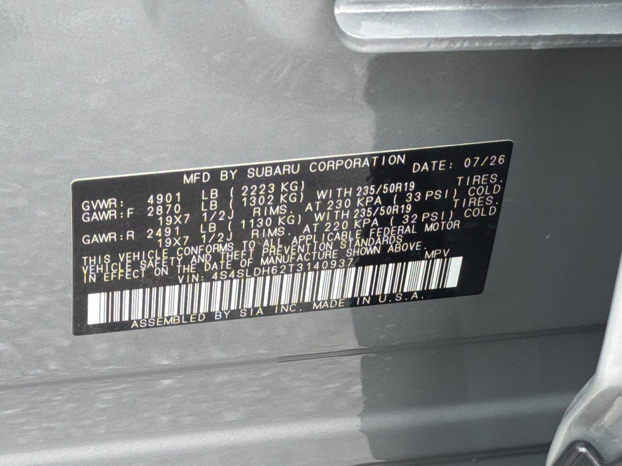 2026 Subaru Forester Sport Hagerstown MD
