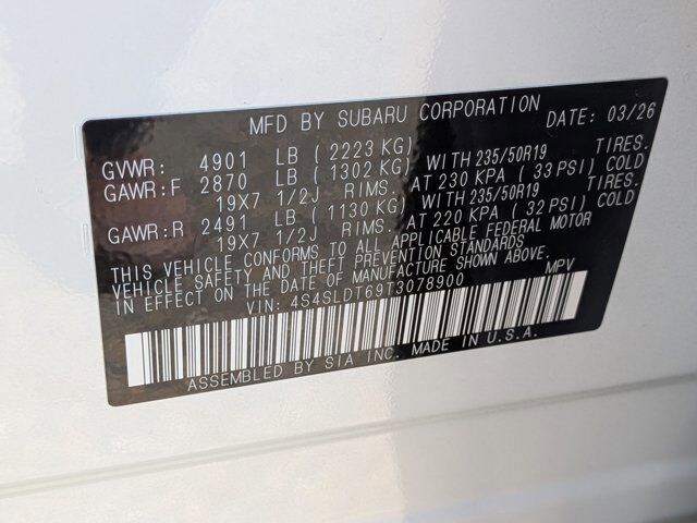 2026 Subaru Forester Touring Roseville CA