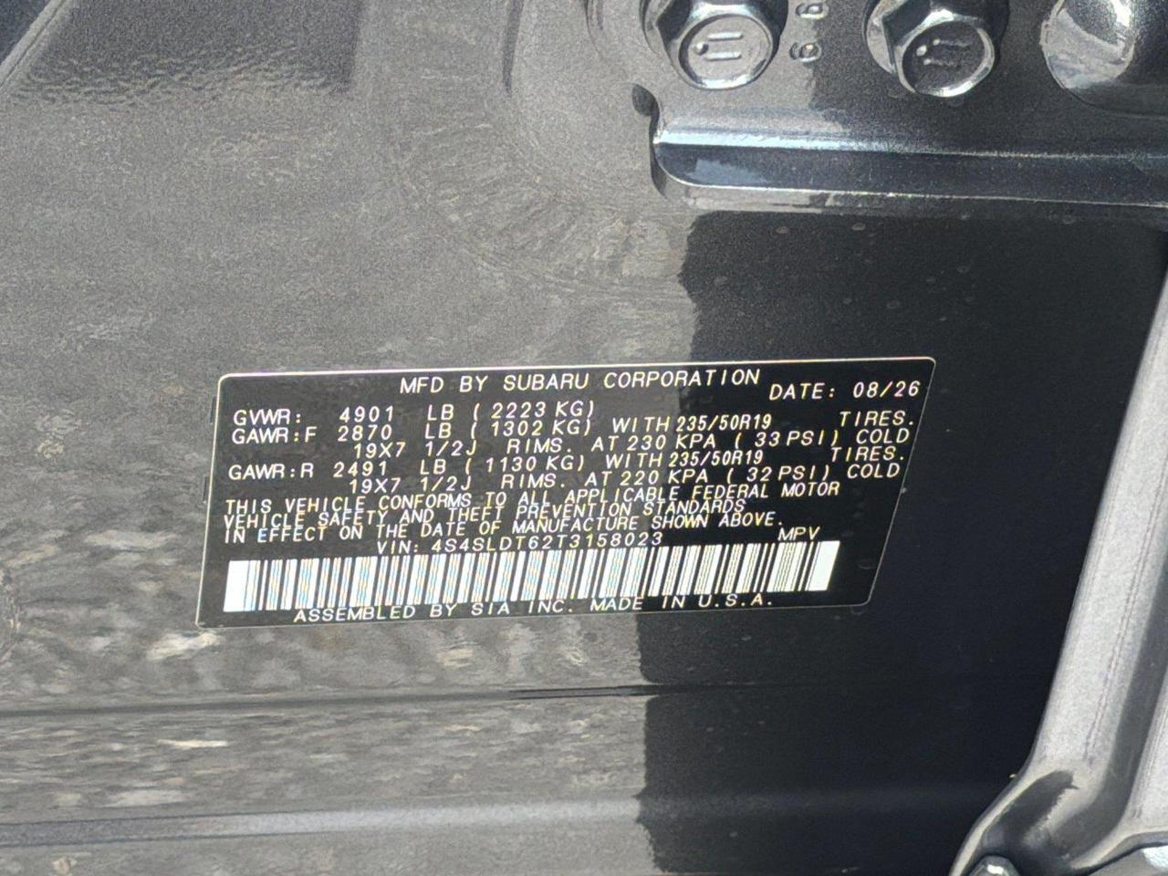 2026 Subaru Forester Touring Hagerstown MD