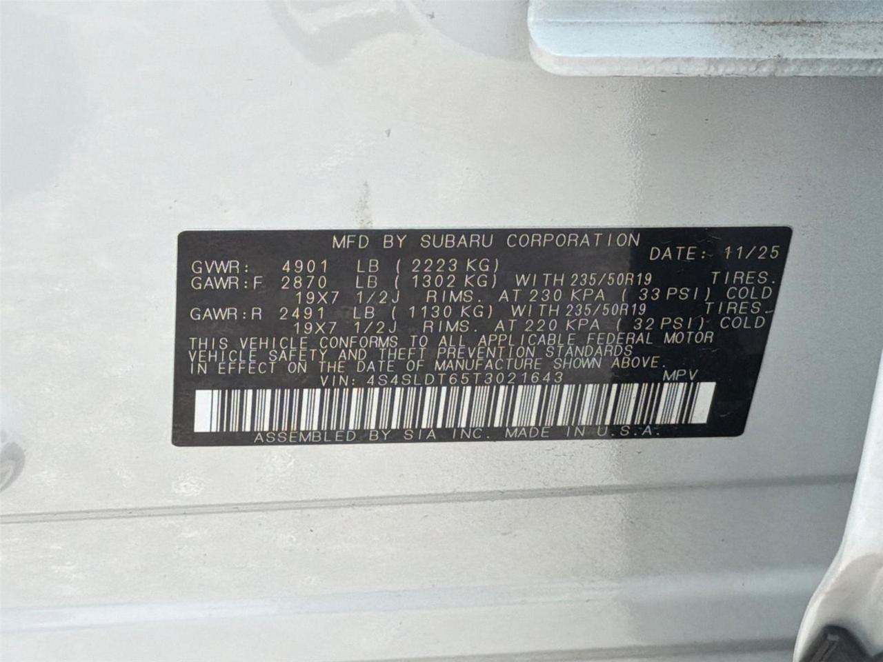 2026 Subaru Forester Touring Hagerstown MD