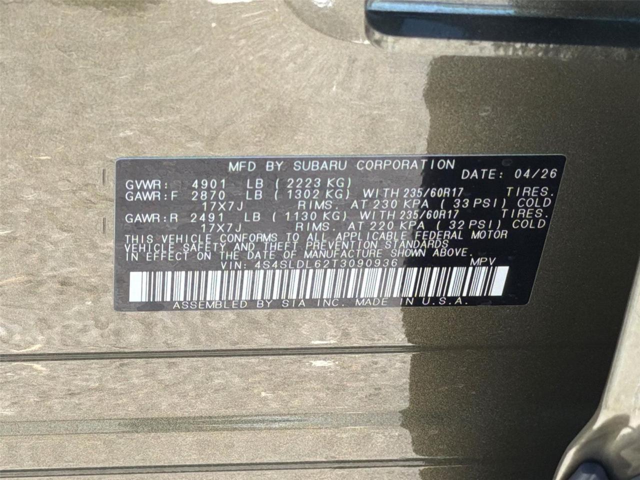 2026 Subaru Forester Wilderness Hagerstown MD