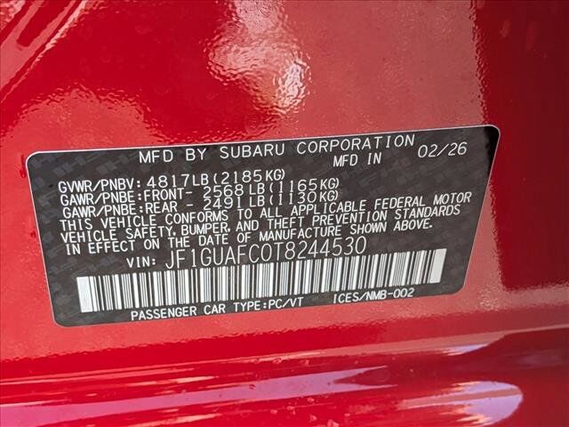 2026 Subaru Impreza Sport Roseville CA