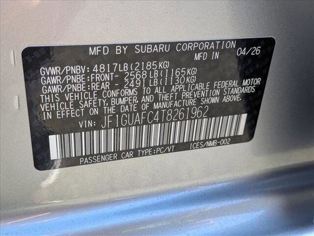 2026 Subaru Impreza Sport Roseville CA