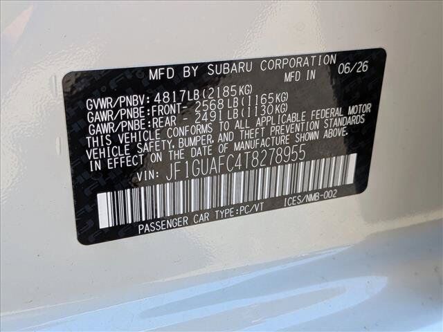 2026 Subaru Impreza Sport Roseville CA