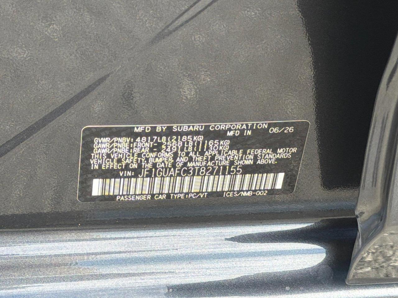 2026 Subaru Impreza Sport Hagerstown MD