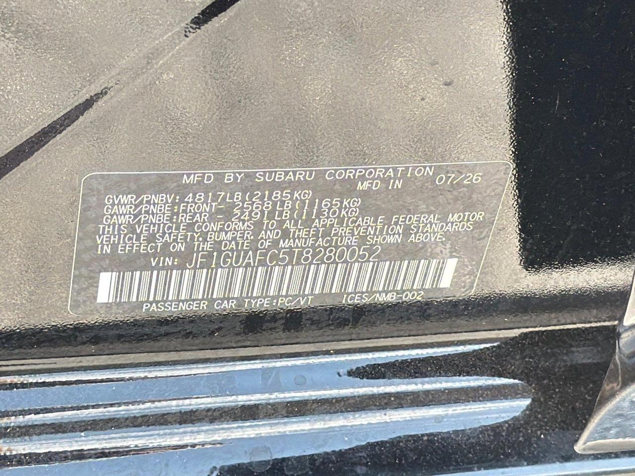 2026 Subaru Impreza Sport Hagerstown MD