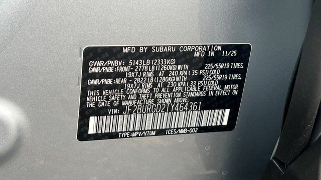 2026 Subaru OUTBACK Limited XT Fredericksburg VA