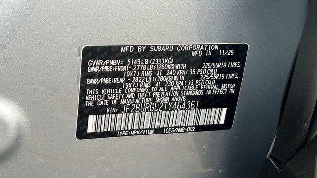 2026 Subaru OUTBACK Limited XT Fredericksburg VA